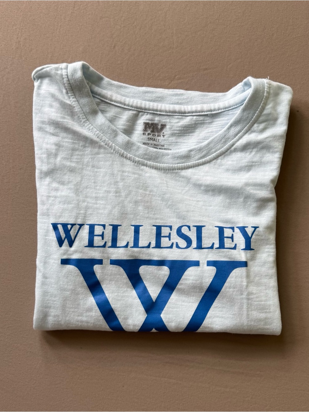 MV Sport Wellesley College Slub Tee